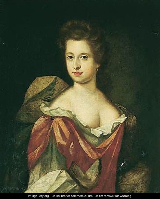 Portrait Of Dorothy Coffin (B.1650) - (after) Kneller, Sir Godfrey