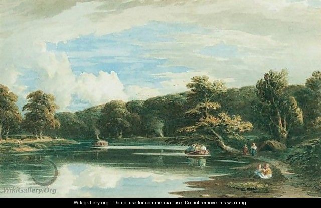 The Croydon Canal At Anerley, Norwood, South London - John Varley