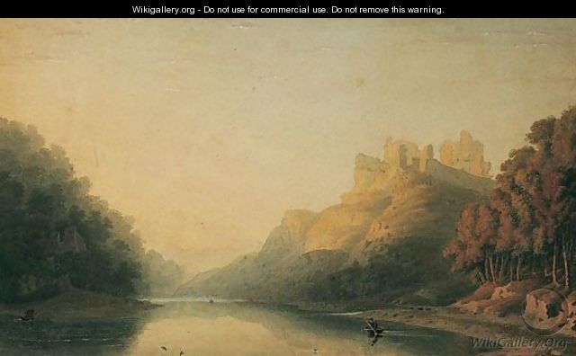 Cilgerran Castle On The River Teivy, South Wales - William (Turner of Oxford) Turner