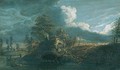 Landscape With Anglers - Paul Sandby
