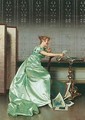 La Collezionista Di Stampe - Vittorio Reggianini