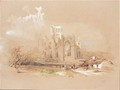 Melrose Abbey, Scotland - David Roberts