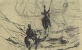 Don Quixote Et Sancho Pansa - Honoré Daumier