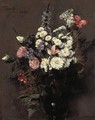 Fleurs D'Automne - Ignace Henri Jean Fantin-Latour