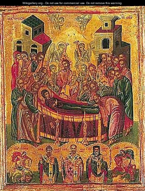 The Dormition of the Virgin - Unknown Painter