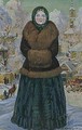 The merchant's wife - Boris Kustodiev