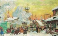 The village fair 2 - Boris Kustodiev