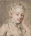 Portrait Of A Young Woman, Head And Shoulders - Jean-Martial Fredou