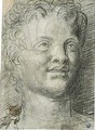 Study of a male head - Venetian School