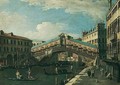 Venice, a view of the Rialto - (after) (Giovanni Antonio Canal) Canaletto