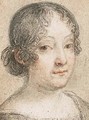 The head of a woman - French School