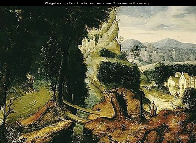 A Landscape With The Parable Of The Good Samaritan - Herri met de Bles