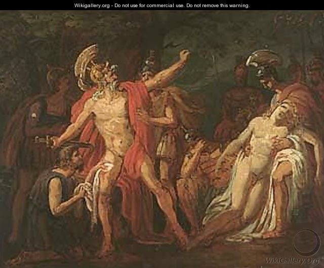 The Death Of Patroclus - Antoine-Jean Gros