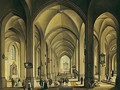 The Interior Of A Cathedral - Johann Ludwig Ernst Morgenstern