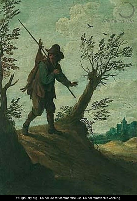 The poacher - (after) David The Younger Teniers