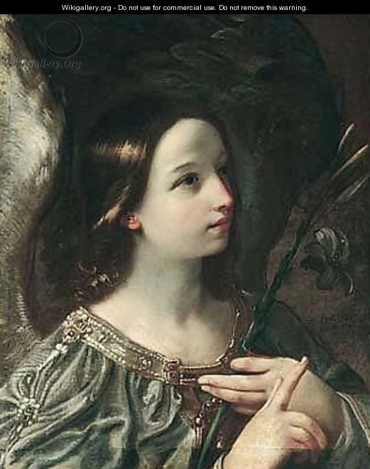 The Angel Of The Annunciation - (after) Francesco Giovanni Gessi