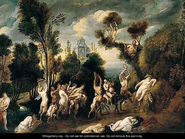 The Triumph Of Bacchus - (after) Jacob Jordaens