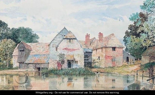 Cleve Mill Near Goring On Thames - George Nattress