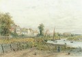 By The Thames At Chiswick - Edgar John Varley