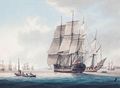 The East Indiaman 'Woodford' Near Plymouth - Samuel Atkins