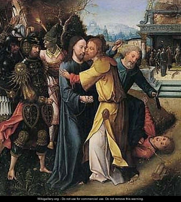 The capture of Christ - (after) Orley, Bernard van