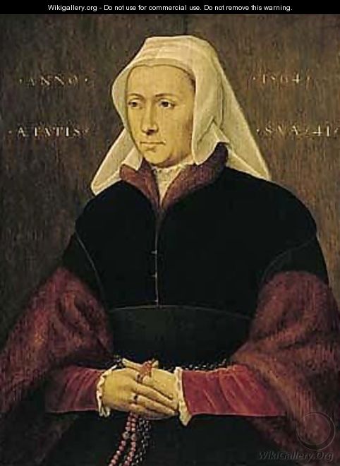 Portrait of a woman 1564 - Netherlandish School