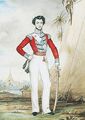 Portrait Of Captain Edward Thomas Coke Of The 45th Regiment While Serving At Rangoon, Burma In 1826 - Edward Thomas Coke