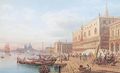 The Doge's Palace, Venice - Hermann David Salomon Corrodi