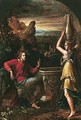 Christ And The Woman Of Samaria - Girolamo da Carpi