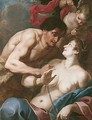 Mars And Venus Or Hercules And Herion - (after) Abraham Janssens Van Nuyssen I