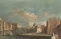 Venice, a view of the Grand Canal 4 - Venetian School