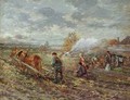 Winter Ploughing - Gregor Von Bochmann