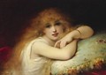 A Young Woman Of Leisure - Pierre Oliver Joseph Coomans