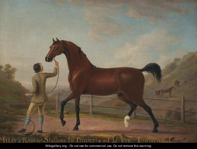 Milo, A Famous Stallion The Property Of Viscount Townsend - (after) Richard Roper