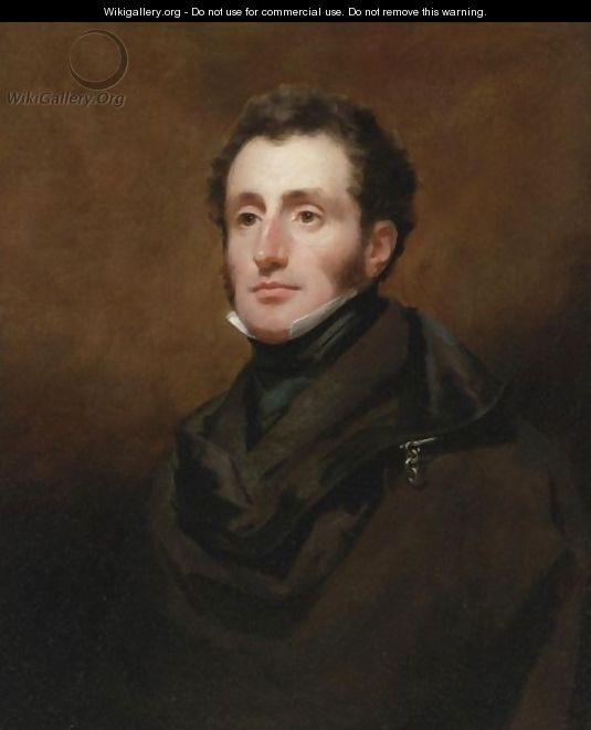 Portrait Of The Honorable Charles Francis Stuart - Sebastien Leclerc