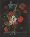Still Life With Roses - Justus van Huysum