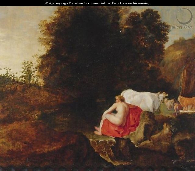 Europa And The Bull - Moyses or Moses Matheusz. van Uyttenbroeck