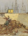 Fisherman In Port - Vasili Petrovich Vereshchagin