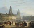 Market In The Hague - Bartholomeus Johannes Van Hove