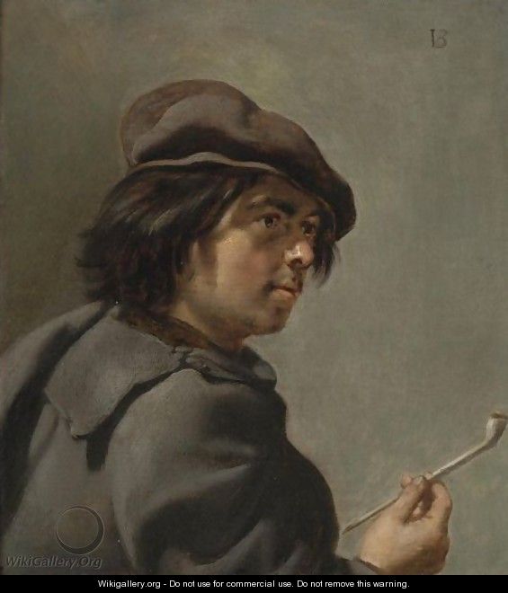 A Smoker - Jan Van Bijlert