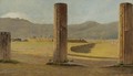 A View From Pompeii - Giuseppe de Nittis