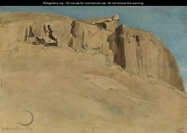 Civita Castellana, High Rocks - Jean-Baptiste-Camille Corot