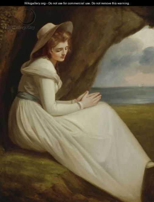 Emma Hart, Later Lady Hamilton, As Absence - George Romney