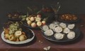 Still Life Of Fruit And A Plate Of Oysters - Osias, the Elder Beert