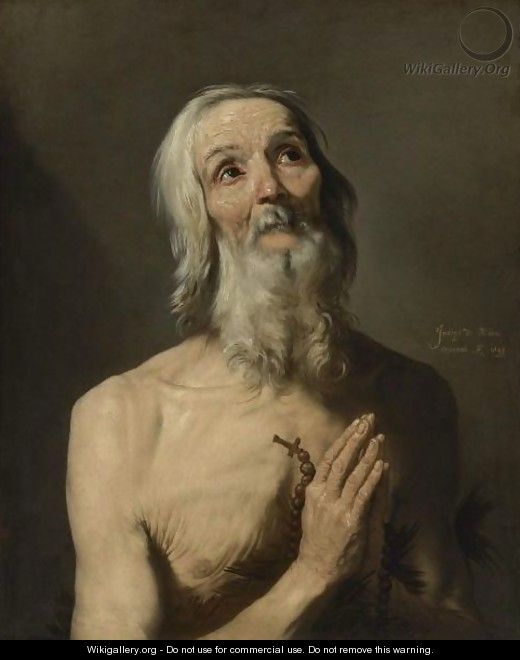 Saint Onophrius - Jusepe de Ribera