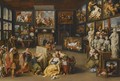 Alexander The Great Visiting The Studio Of Apelles - Willem van Haecht
