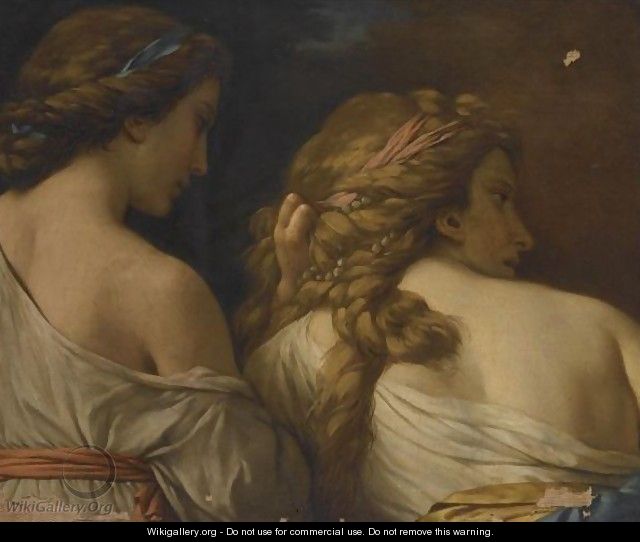 Two Nymphs - Louis Lagrenee