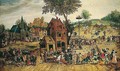 A Village Kermesse - Pieter The Younger Brueghel