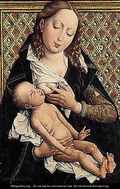 Mother and child - (after) Rogier Van Der Weyden