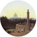 Rome, a view of Saint Peter